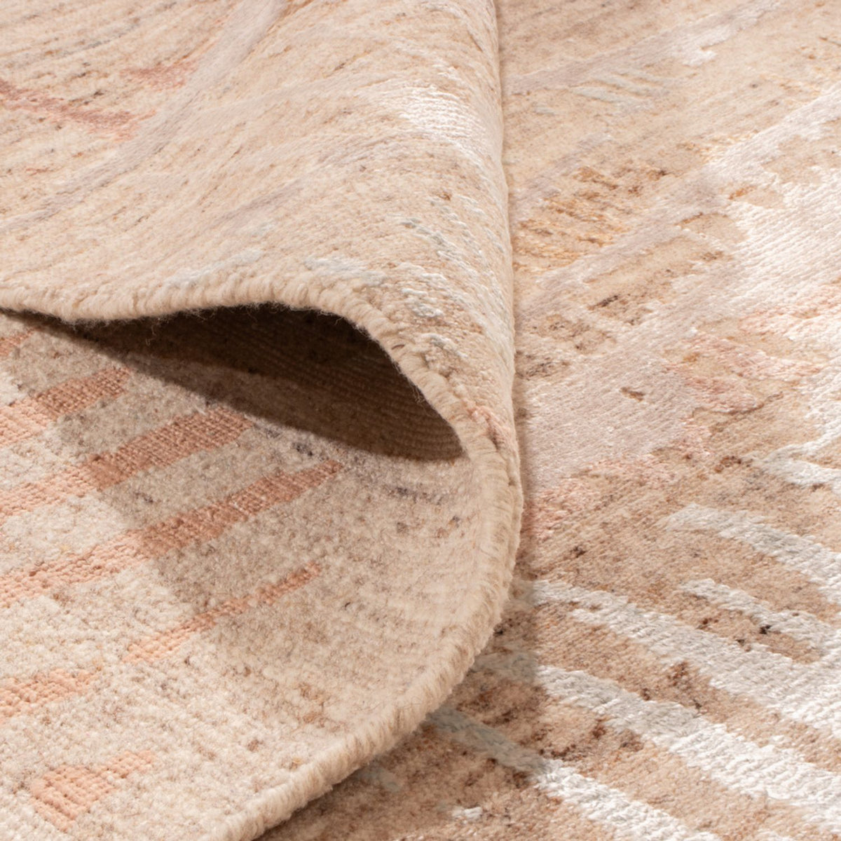 Tapis design - 307 x 247 cm - naturel