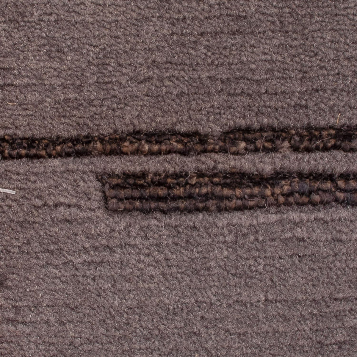 Tapis design carré  - 30 x 30 cm - gris