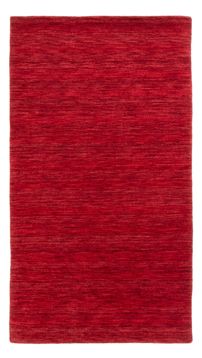 Tapis Gabbeh - Loribaft Softy - 145 x 72 cm - rouge
