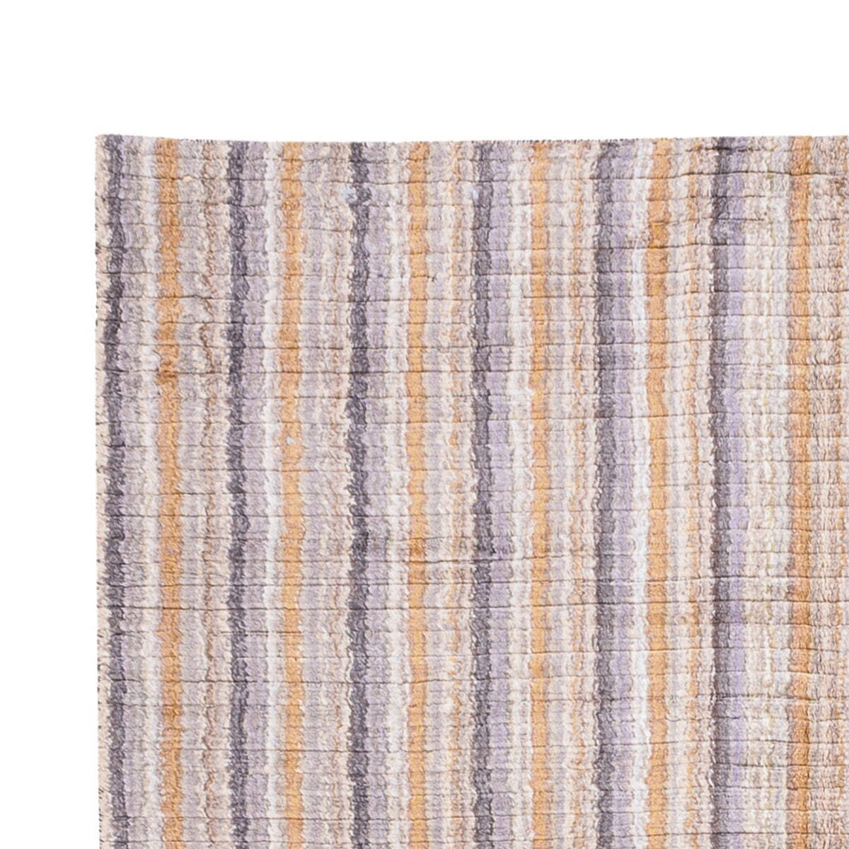 Tapis en viscose - 198 x 123 cm - multicolore