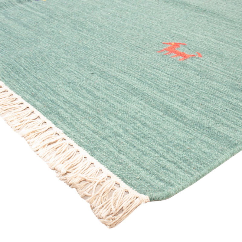 Tapis Kelim - Tendance - 240 x 160 cm - turquoise
