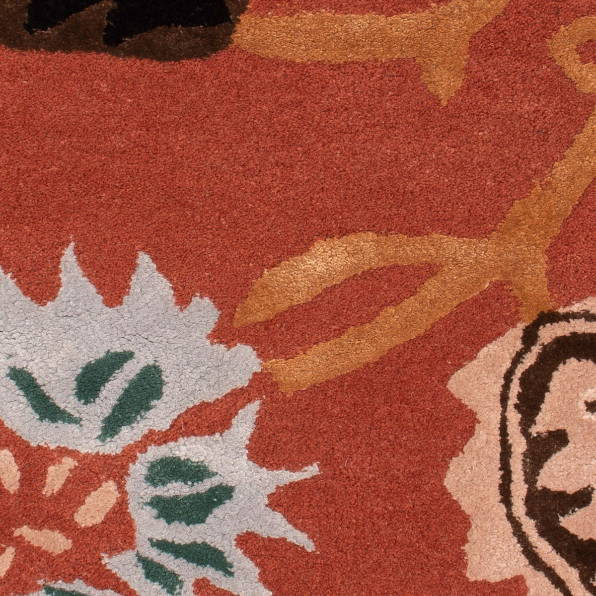 Tapis design - 90 x 60 cm - saumon