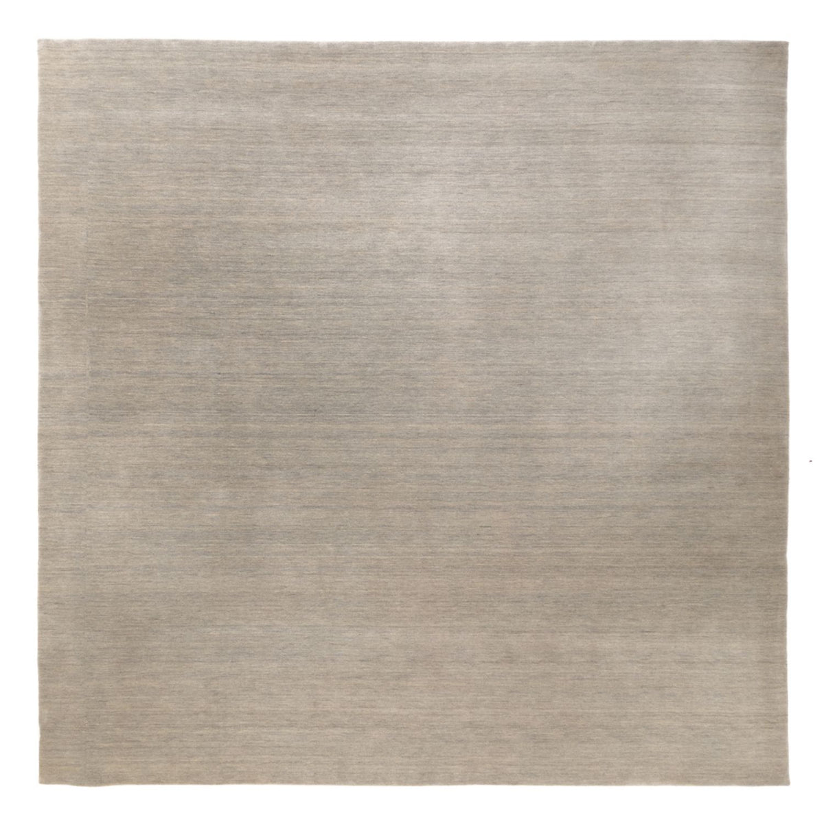 Tapis Gabbeh - Loribaft Softy carré - 250 x 250 cm - argent