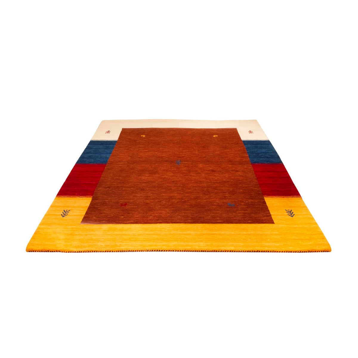 Tapis Gabbeh - Loribaft Softy - 240 x 170 cm - marron