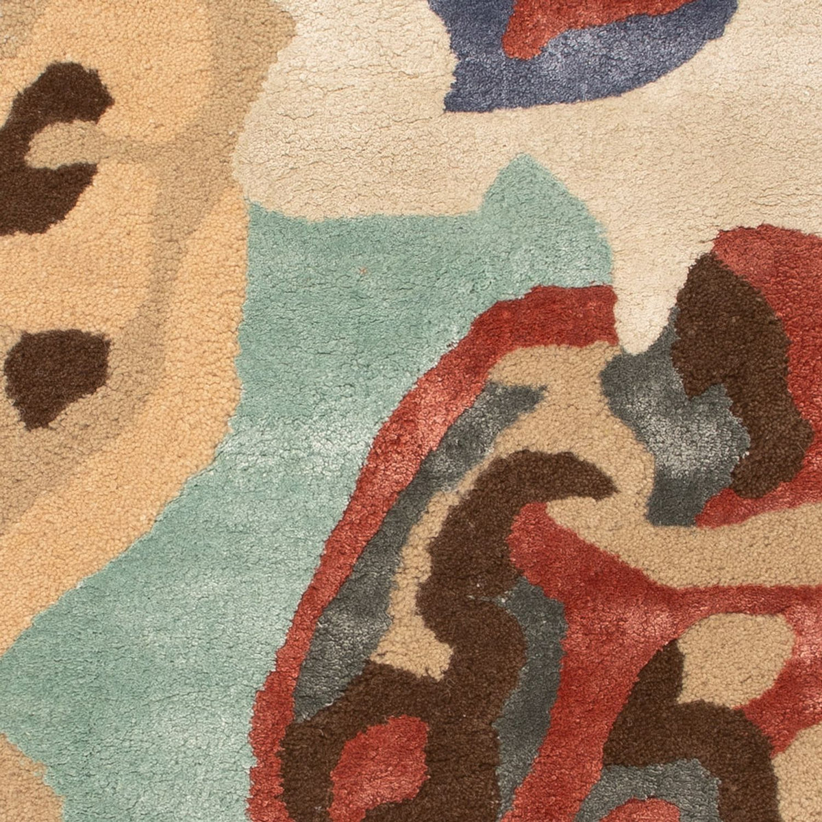 Tapis design - 90 x 60 cm - multicolore