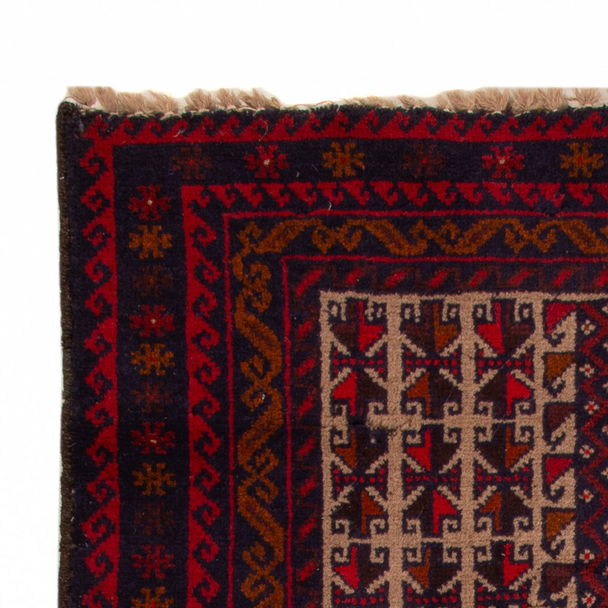 Tapis Belutsch - 130 x 83 cm - beige