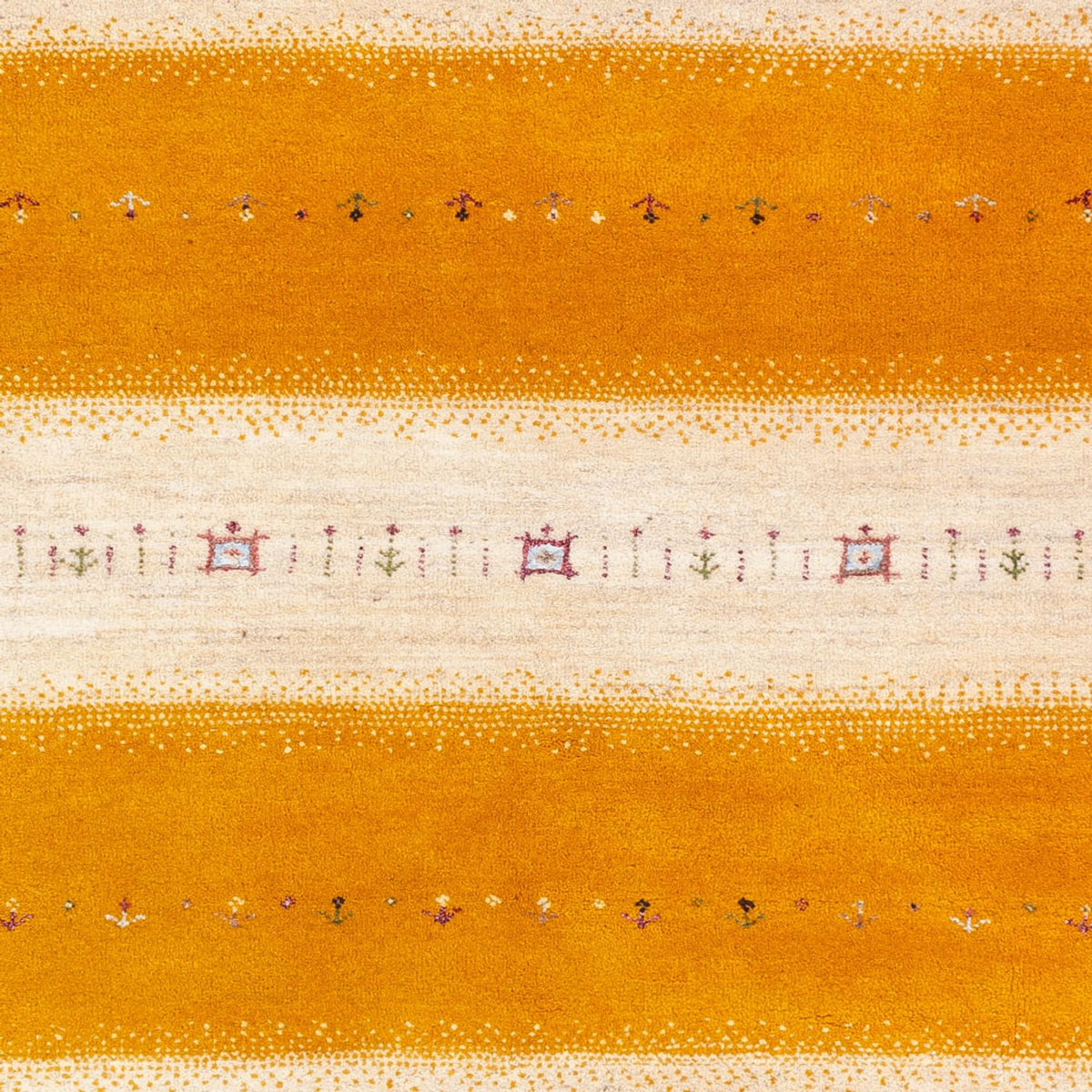 Tapis Gabbeh - Loribaft Indus - 240 x 170 cm - or