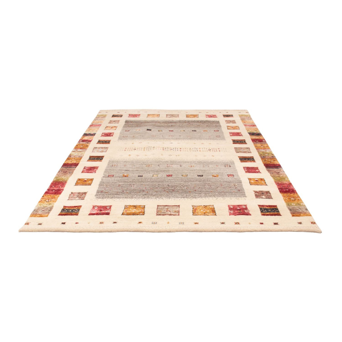 Tapis Gabbeh - Loribaft Indus - 245 x 166 cm - naturel