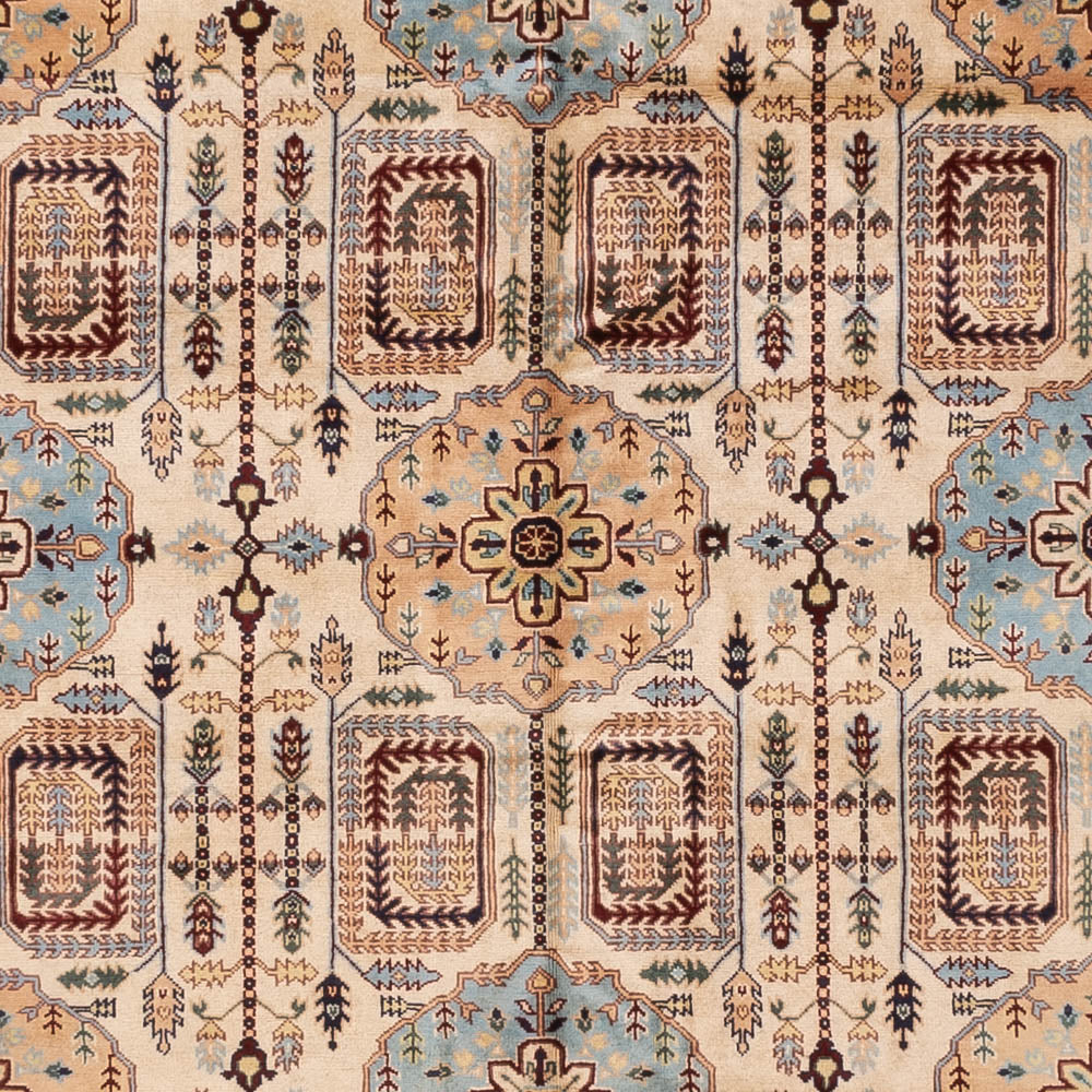 Tapis afghan - 346 x 250 cm - beige