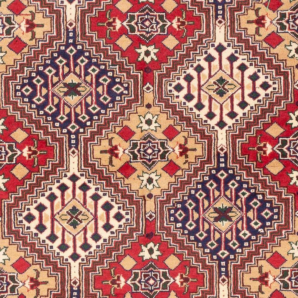 Tapis afghan - 198 x 152 cm - multicolore