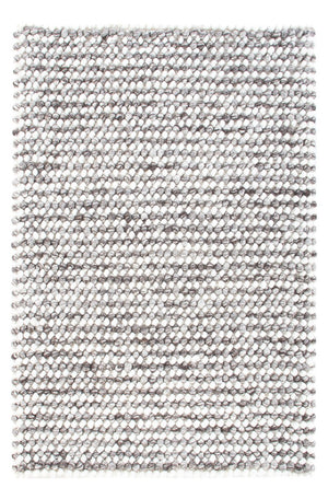 Tapis en laine - 94 x 60 cm - gris