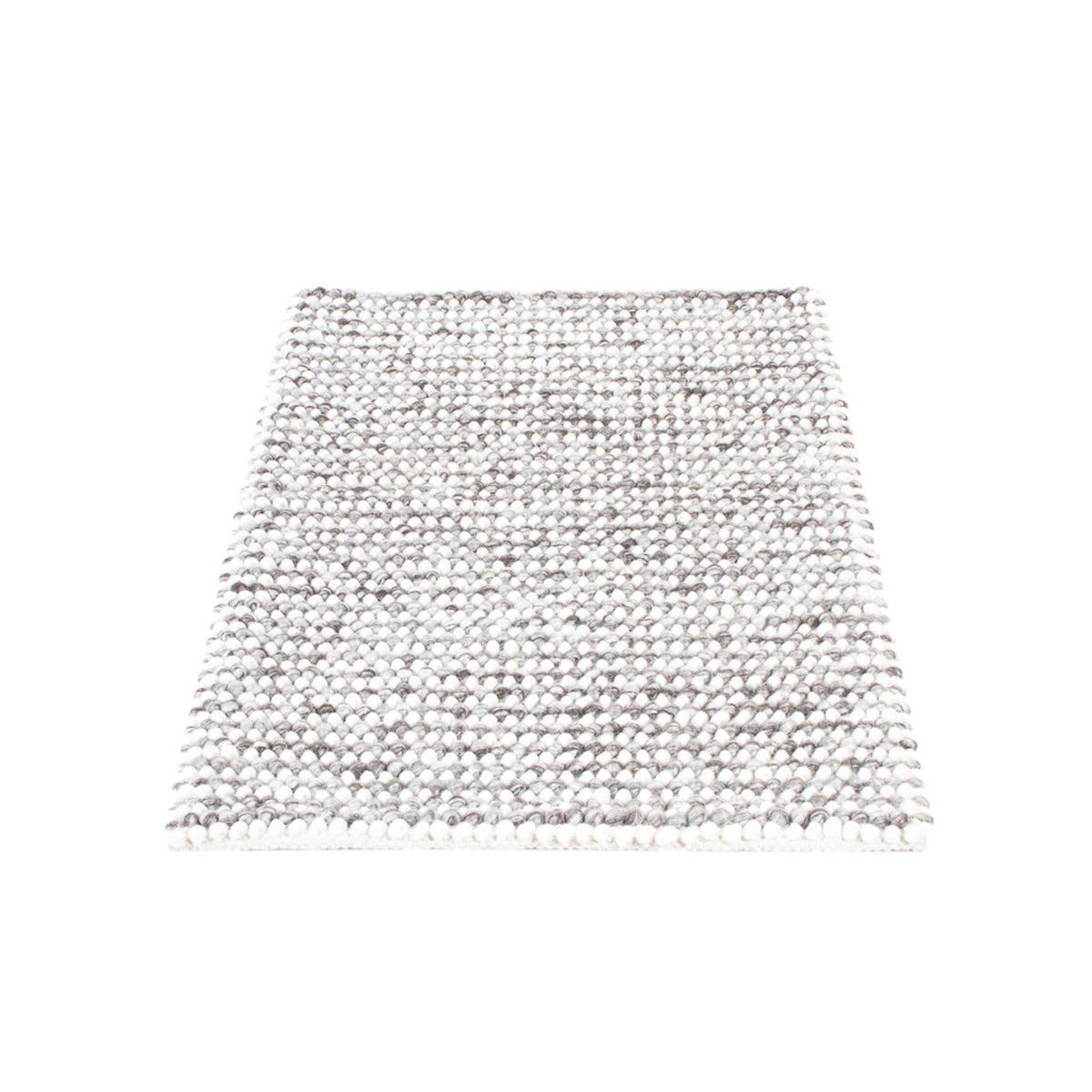 Tapis en laine - 94 x 60 cm - gris
