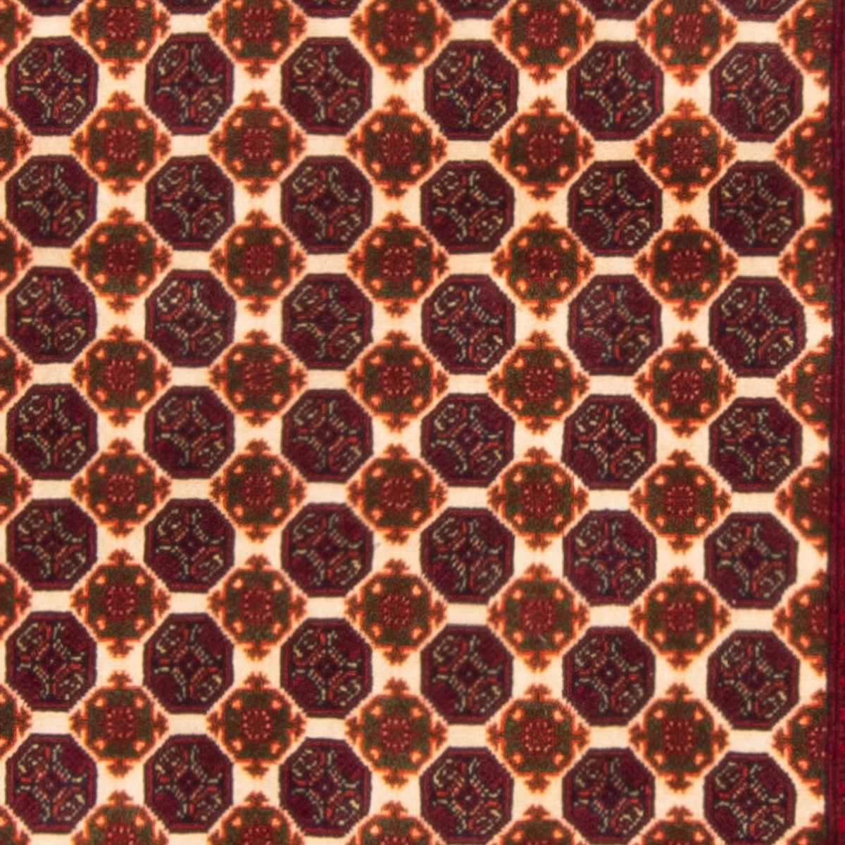 Tapis de couloir Tapis afghan - 287 x 90 cm - beige