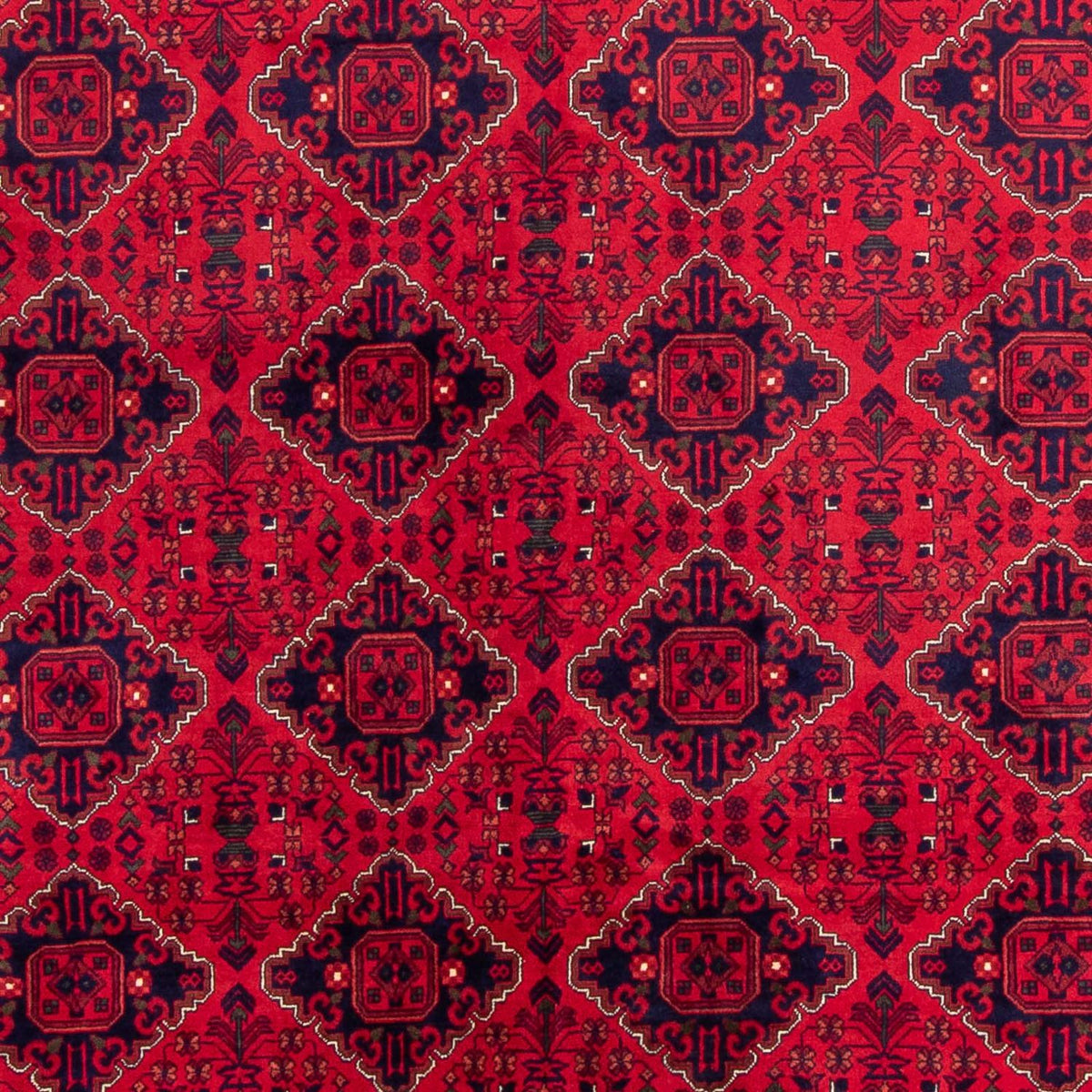 Tapis afghan - 346 x 246 cm - rouge