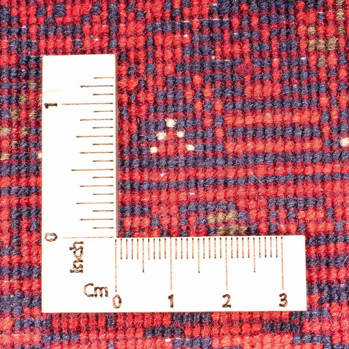 Tapis afghan - 387 x 298 cm - rouge