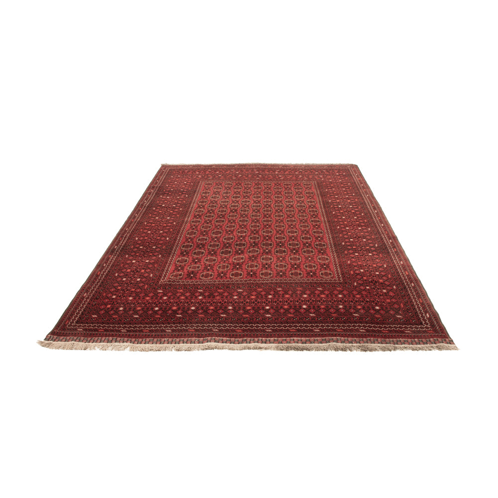 Tapis afghan - Boukhara - 274 x 198 cm - rouge