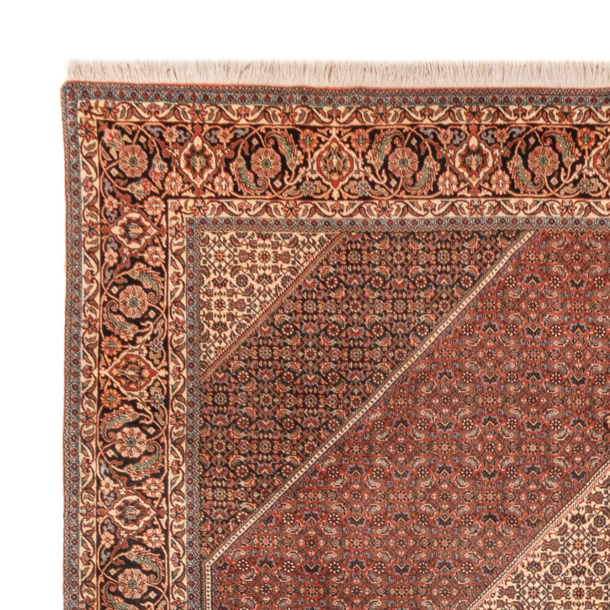Tapis persan - Bidjar - 300 x 255 cm - rouille