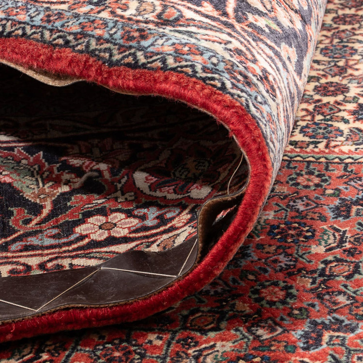 Tapis persan - Bidjar - 300 x 255 cm - rouille
