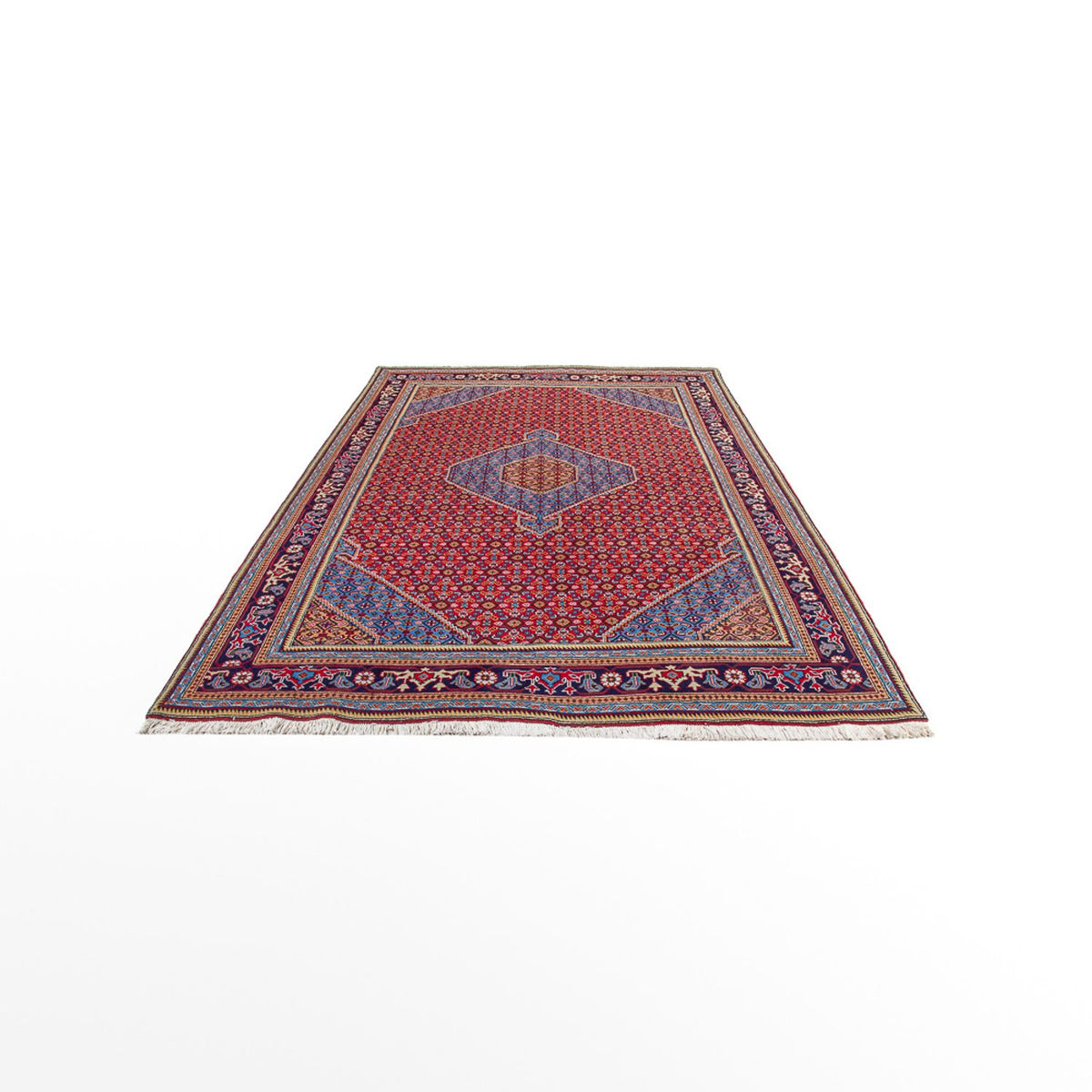 Tapis persan - Nomadic - 300 x 205 cm - rouge