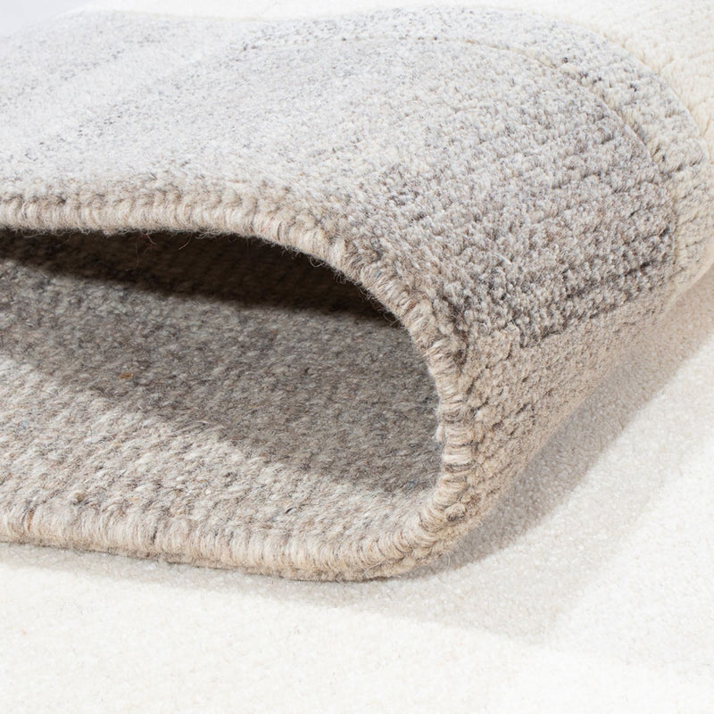 Tapis Népalais - 200 x 142 cm - blanc