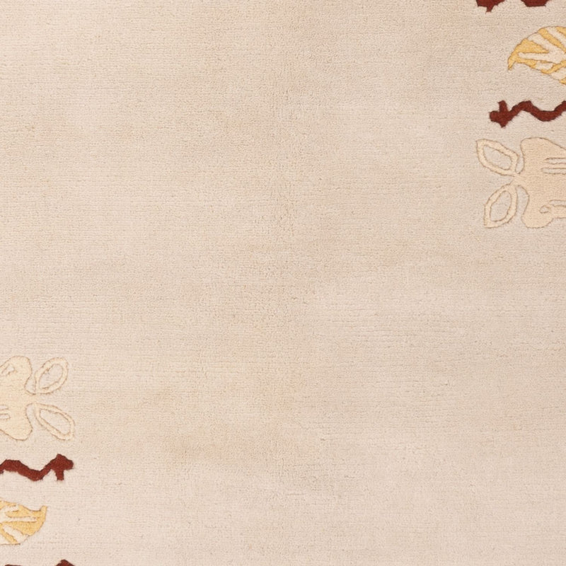 Tapis Népalais - 180 x 120 cm - beige clair