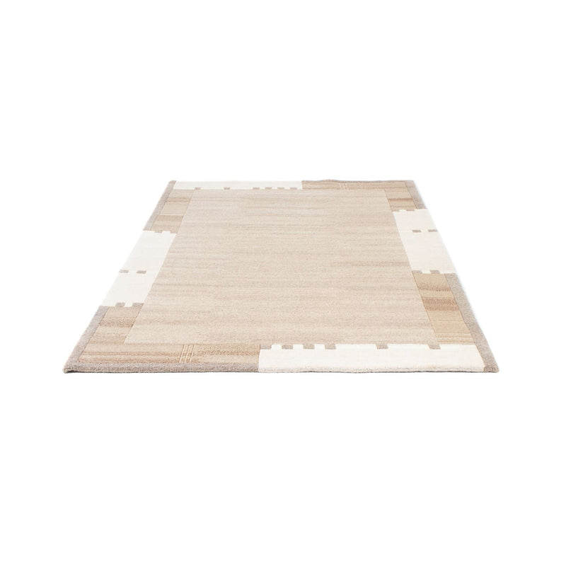 Tapis Népalais - 200 x 142 cm - beige