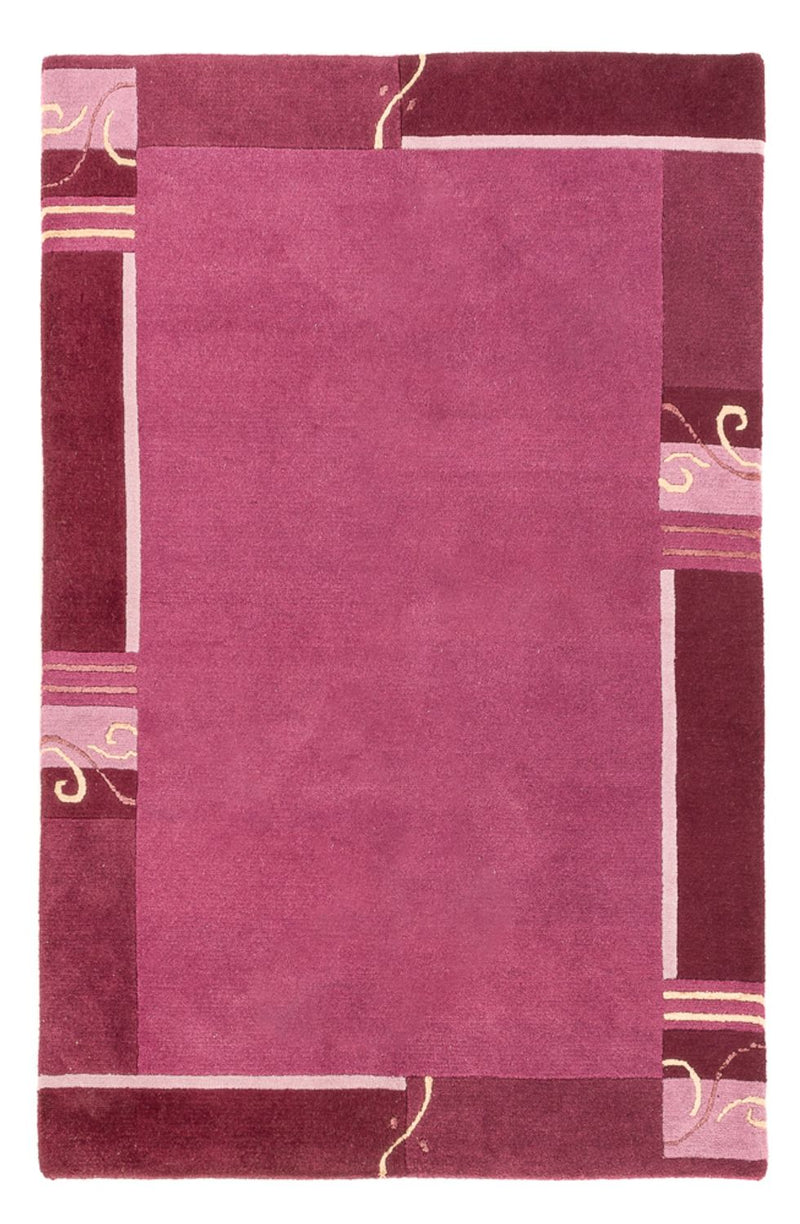 Tapis Népalais - 176 x 120 cm - fuchsia