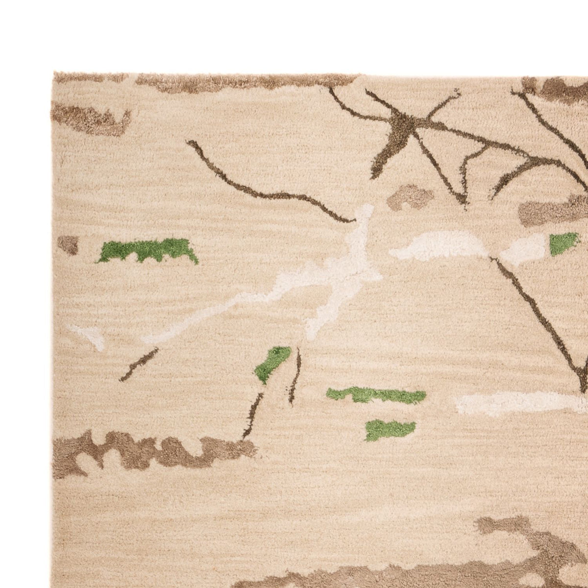 Tapis design - 242 x 152 cm - beige