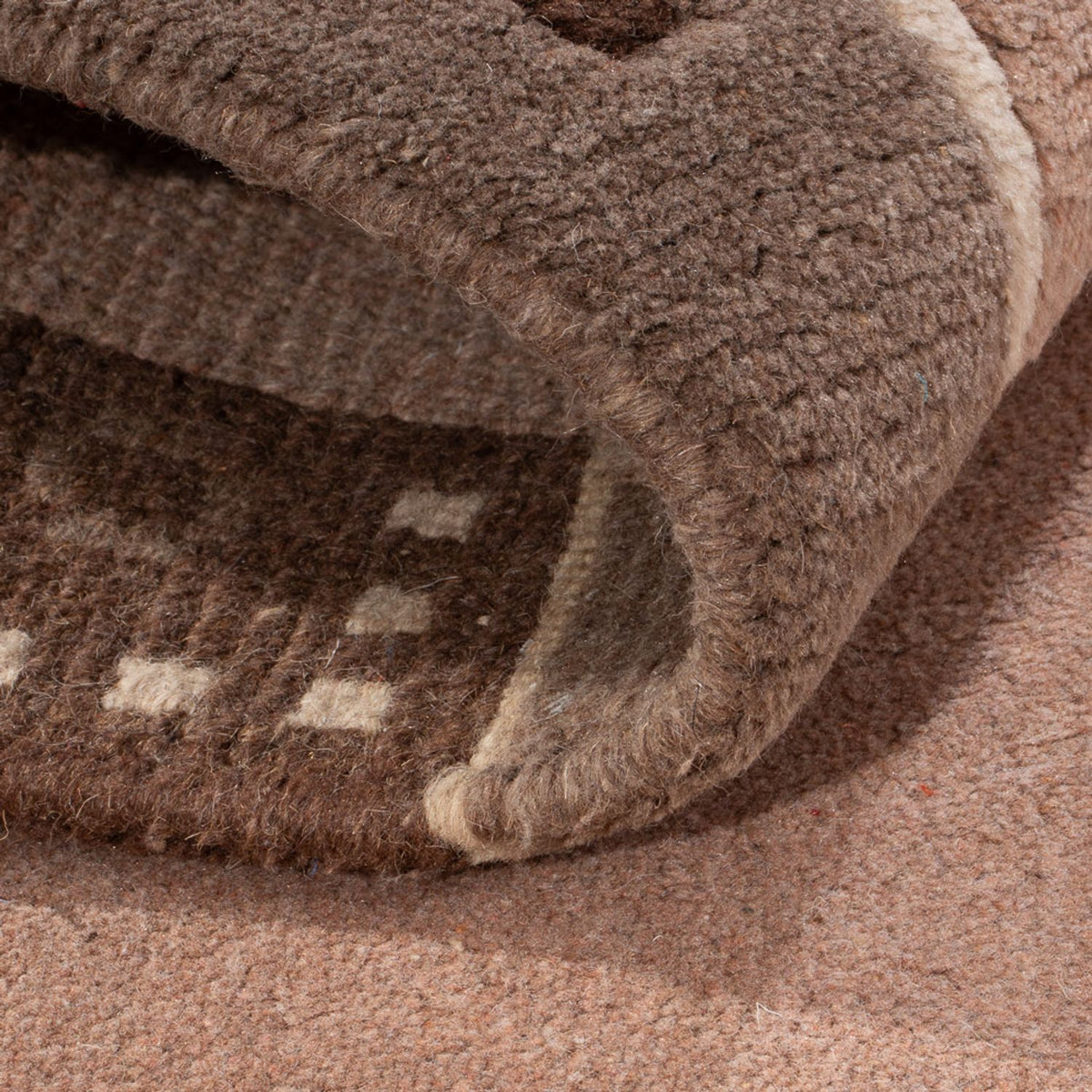 Tapis Népalais - 148 x 83 cm - rose