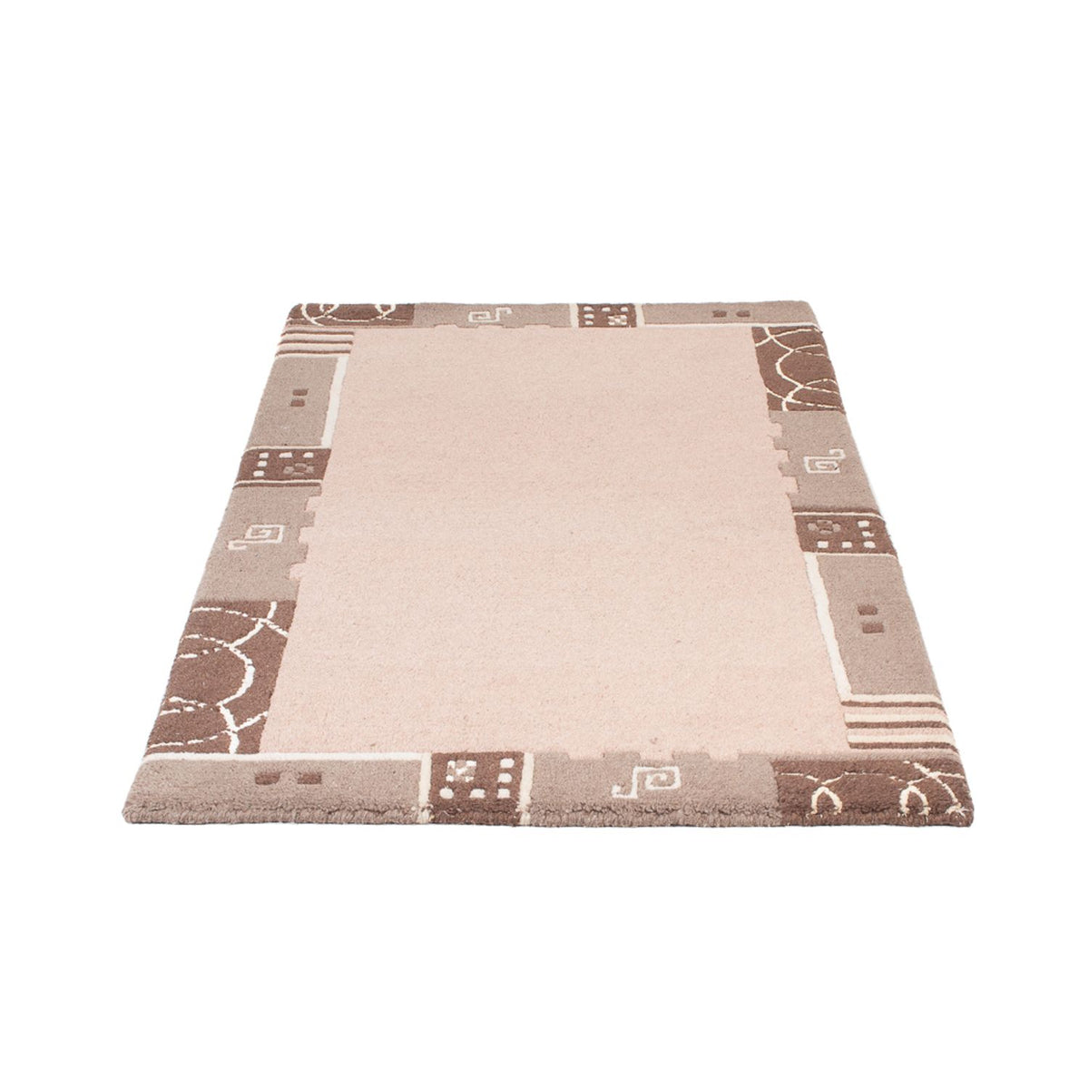 Tapis Népalais - 148 x 83 cm - rose