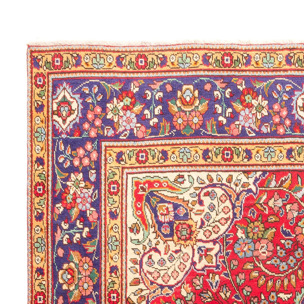 Tapis persan - Tabriz - 314 x 203 cm - rouge