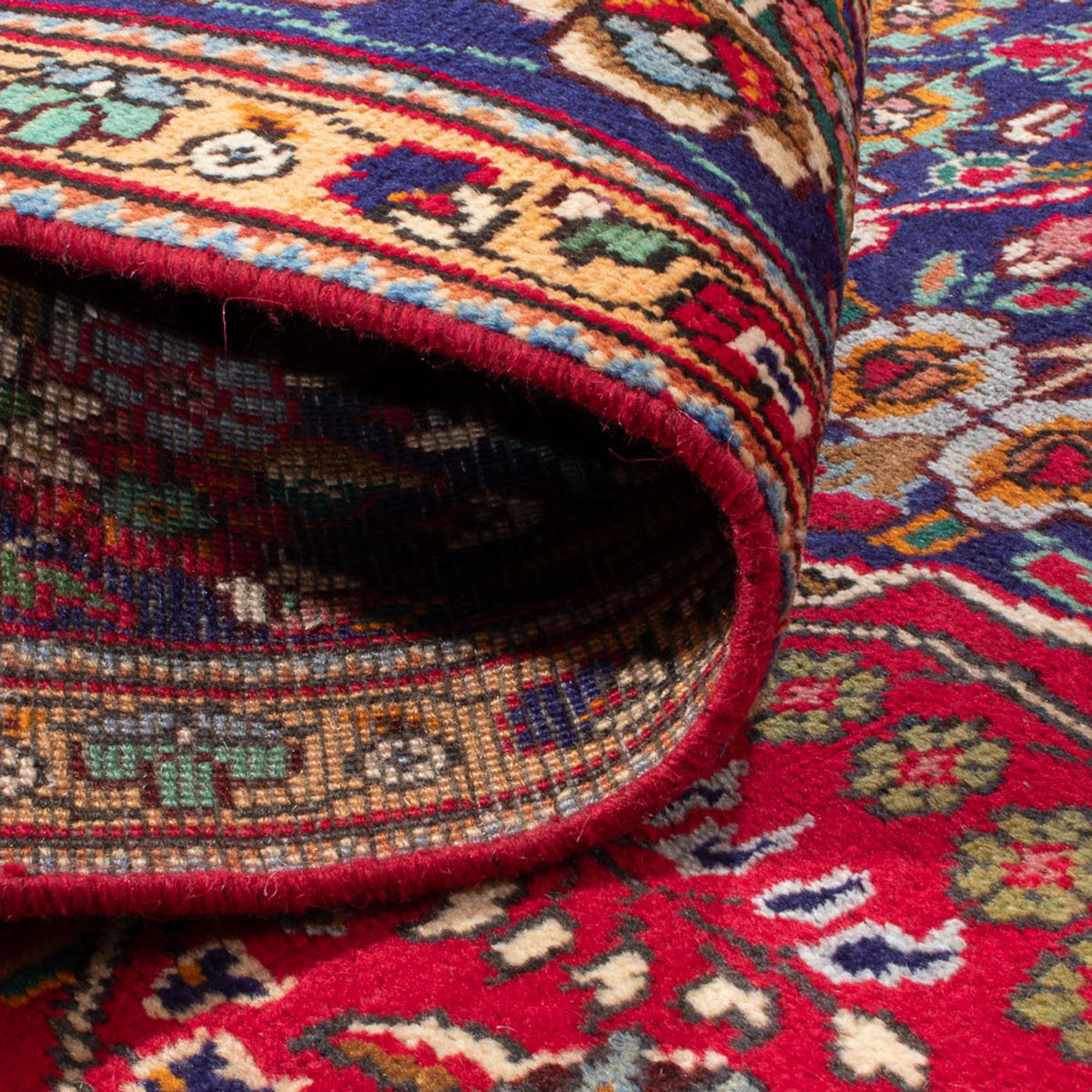 Tapis persan - Tabriz - 314 x 203 cm - rouge
