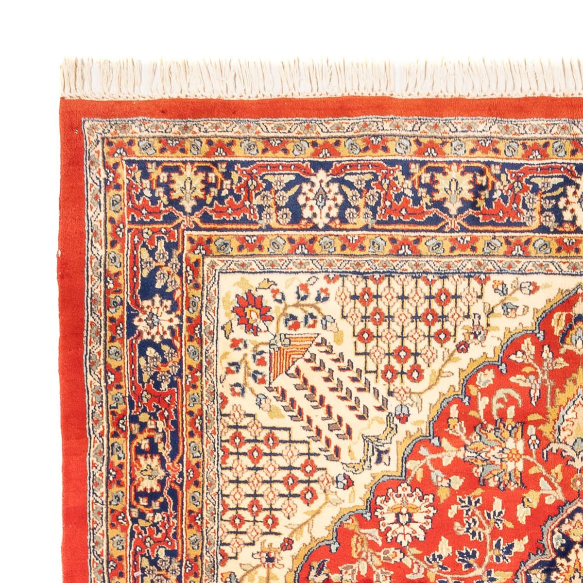 Tapis persan - Tabriz - 289 x 186 cm - rouge