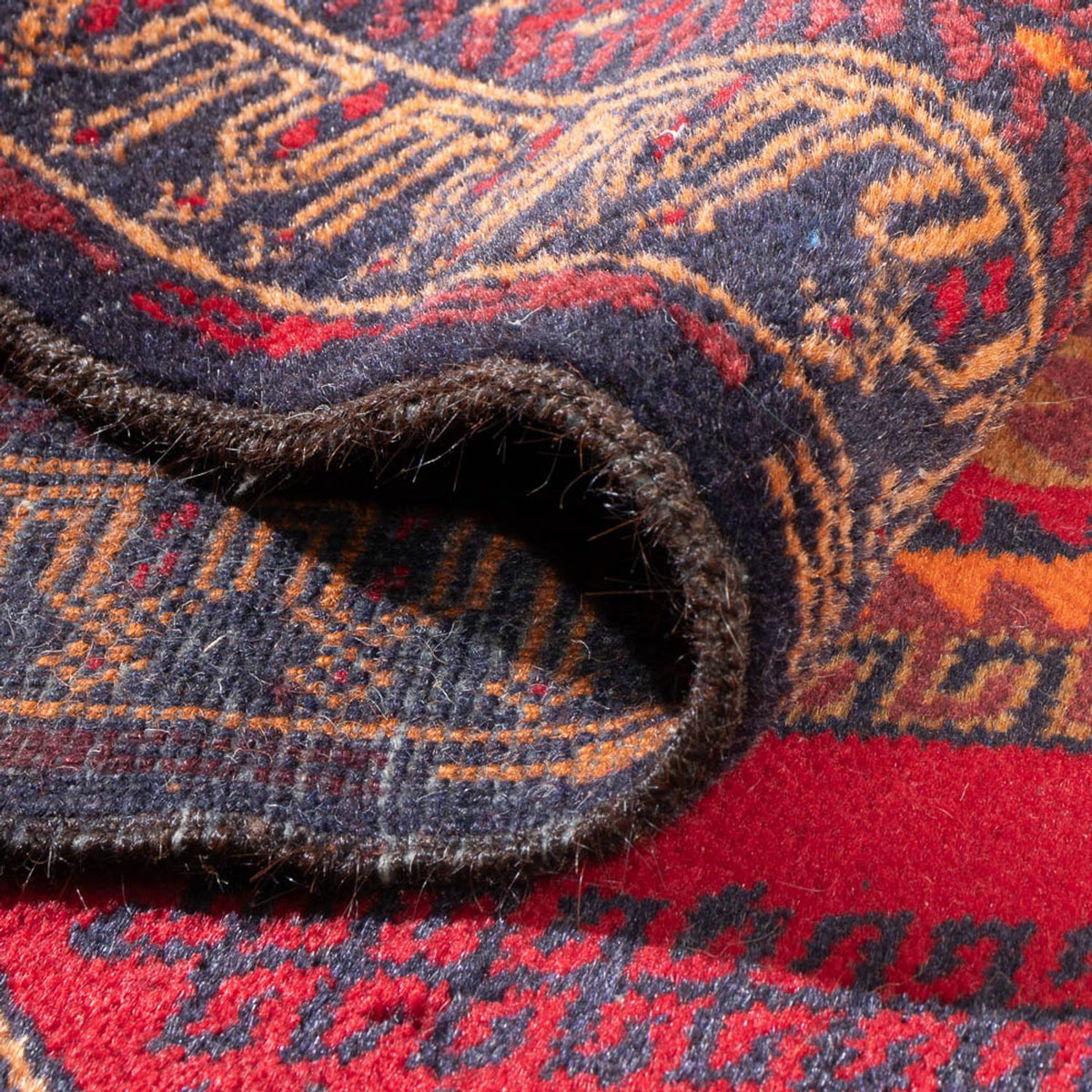 Tapis Belutsch - 142 x 95 cm - rouge