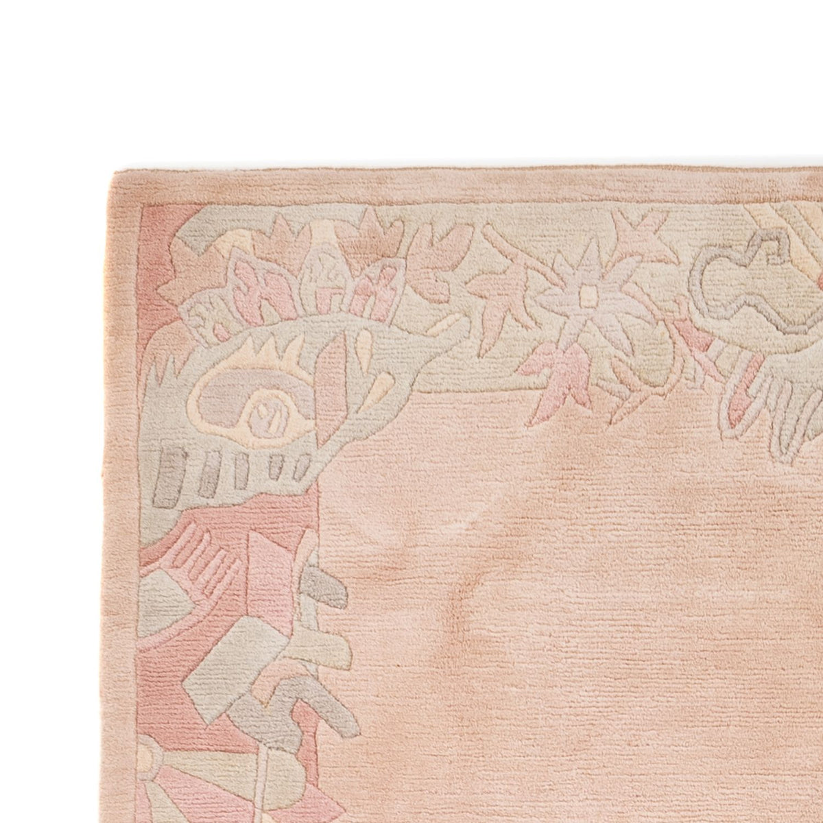Tapis Népalais - 240 x 170 cm - rose