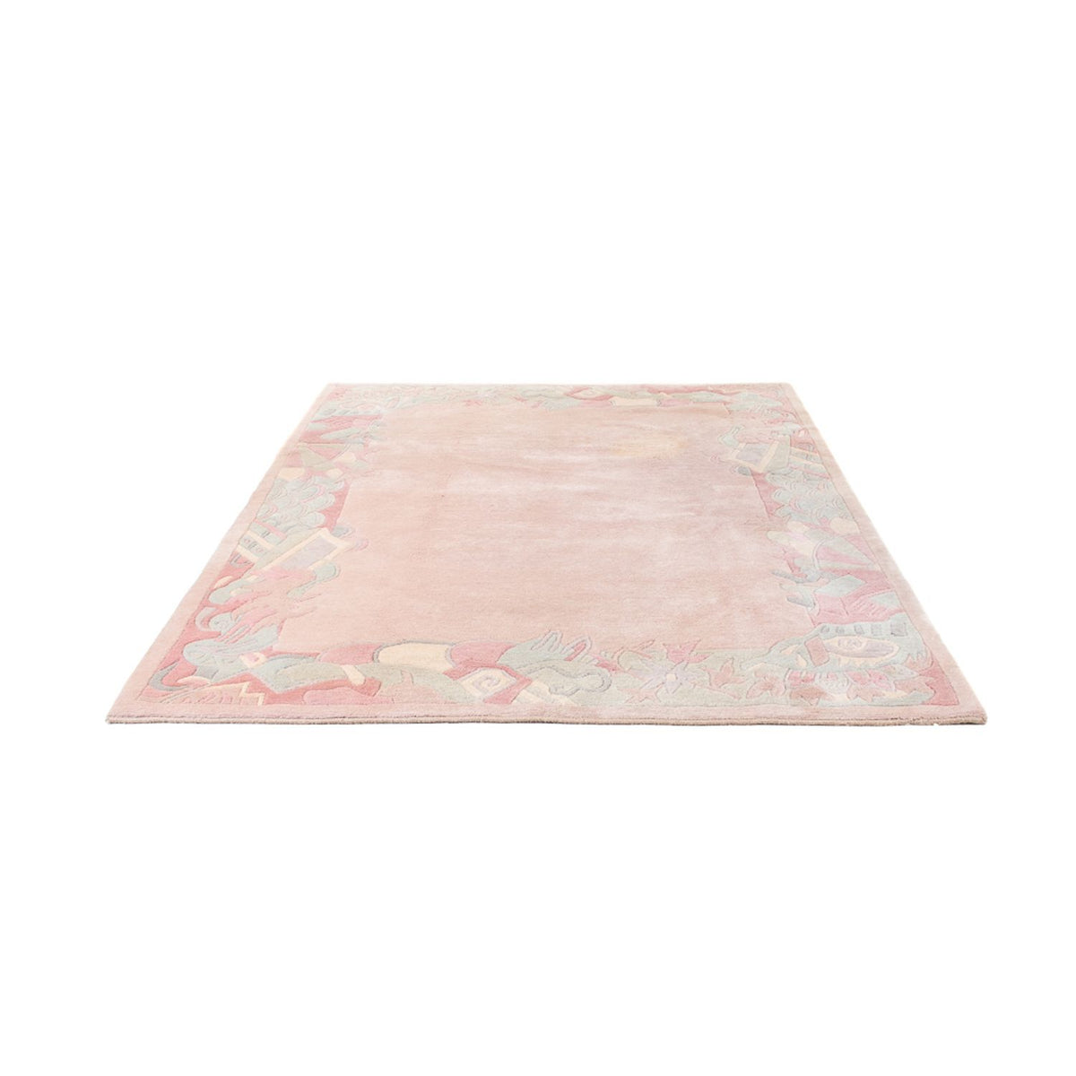 Tapis Népalais - 240 x 170 cm - rose