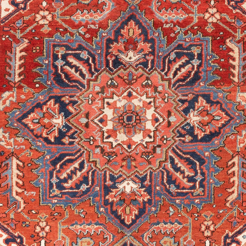 Tapis persan - Nomadic - 185 x 140 cm - rouge