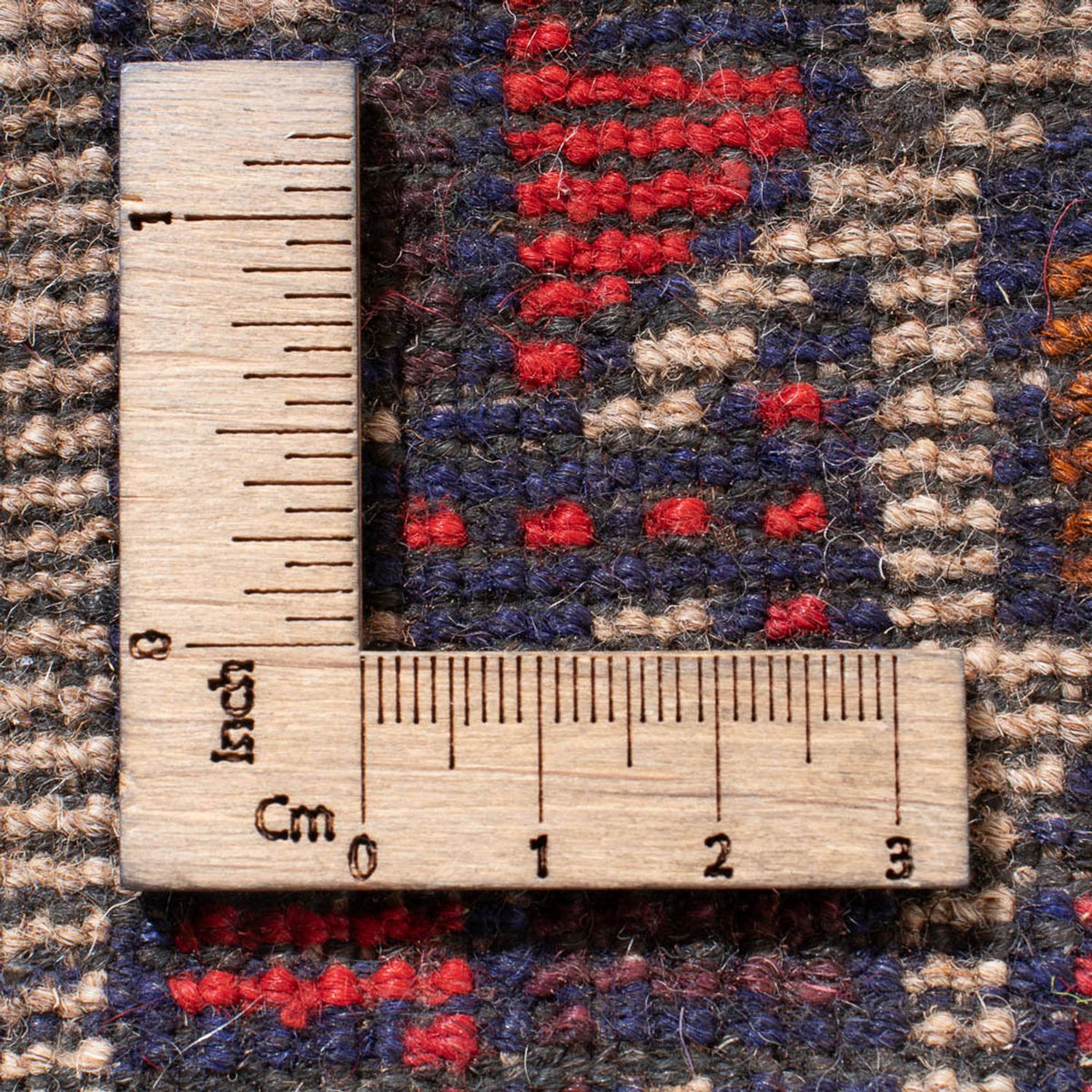 Tapis Belutsch - 128 x 82 cm - multicolore