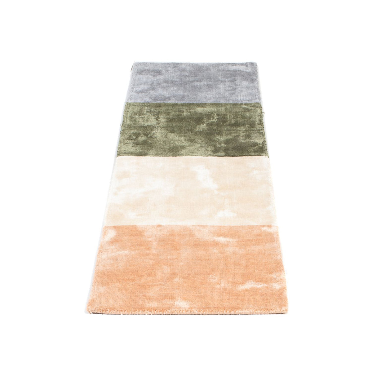 Tapis de couloir Tapis en viscose - 157 x 42 cm - multicolore