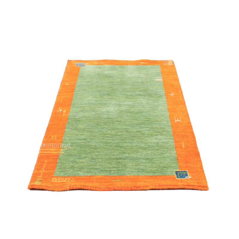 Tapis Gabbeh - Indus - 140 x 70 cm - vert clair