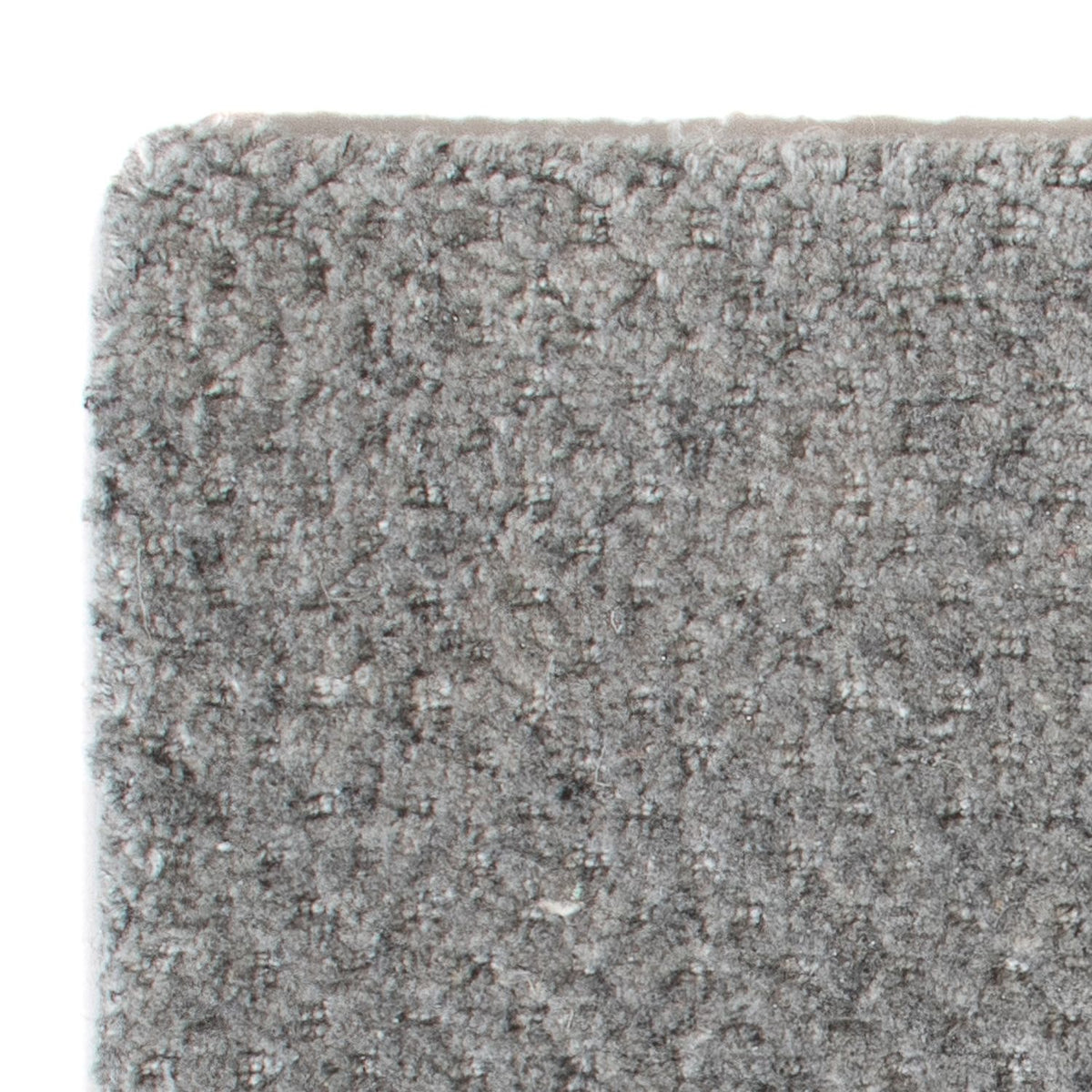 Tapis en laine carré - 30 x 30 cm - gris