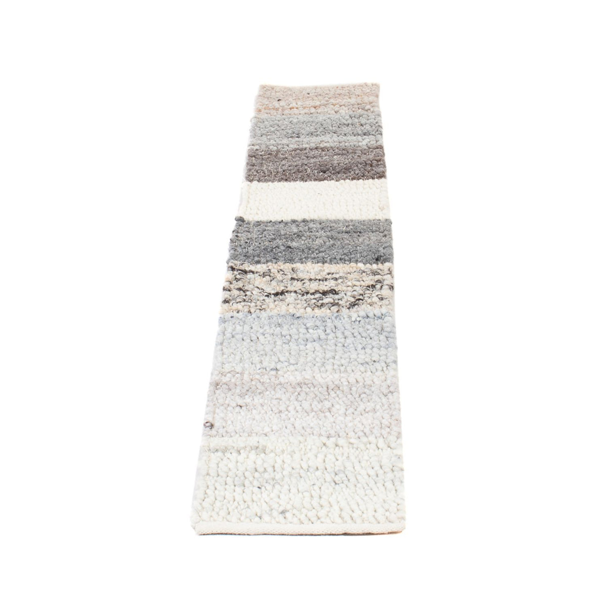 Tapis de couloir Tapis en laine - 190 x 31 cm - multicolore
