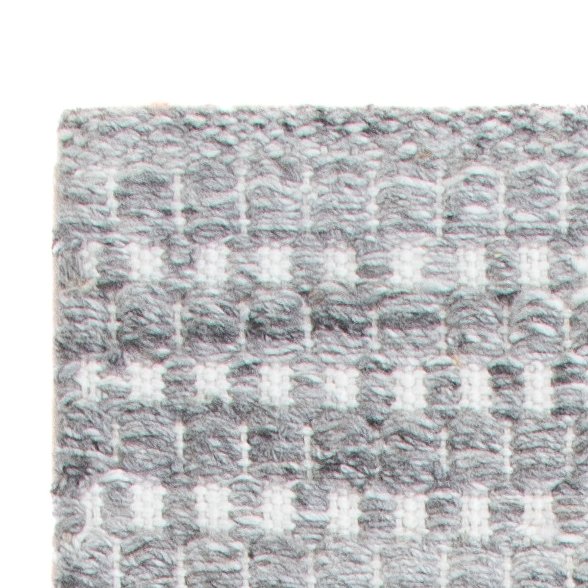 Tapis de couloir Tapis en laine - 104 x 33 cm - gris clair