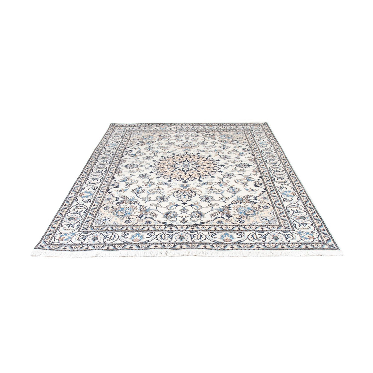 Tapis oriental - Nain - Indus - 232 x 157 cm - crème