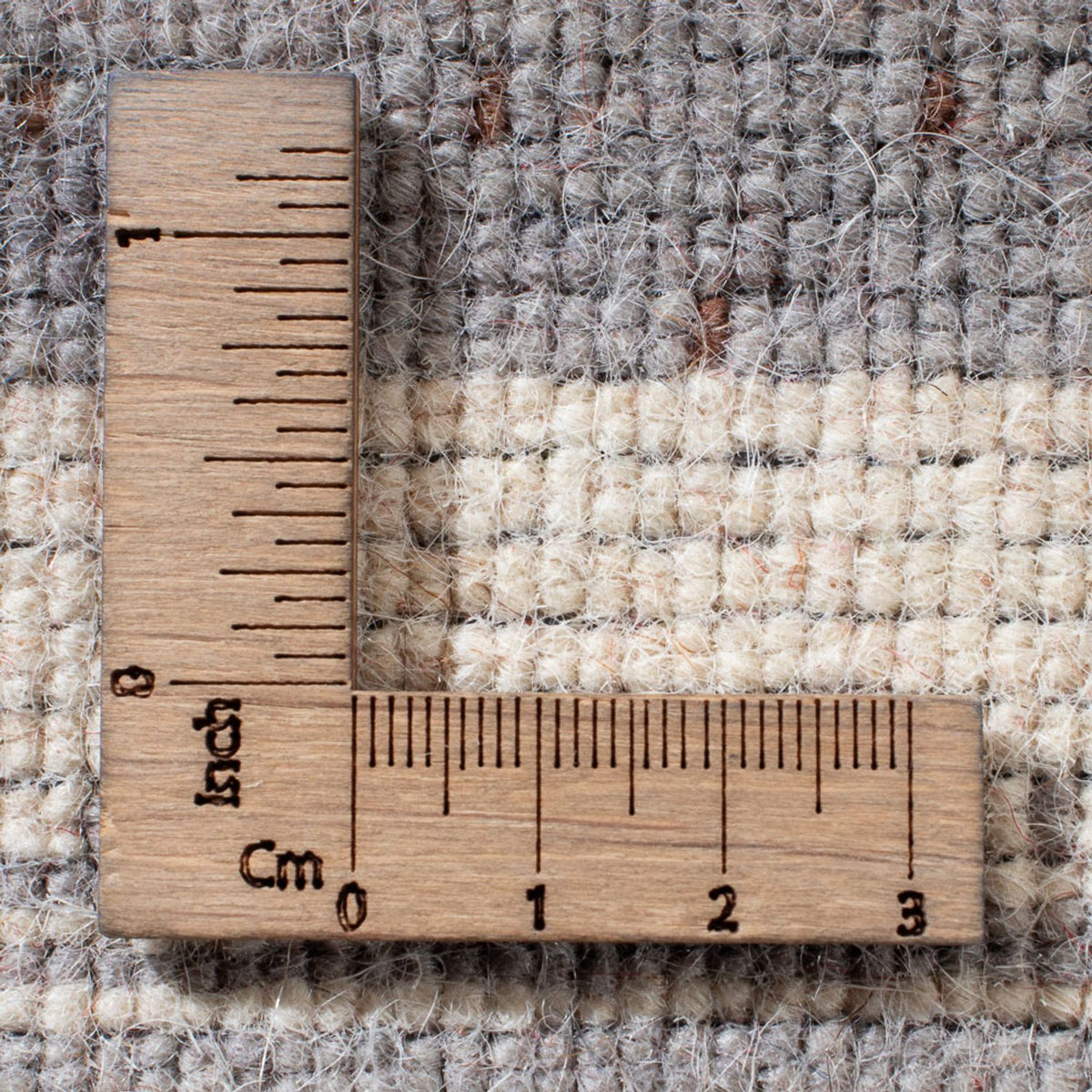 Tapis Gabbeh - Loribaft Softy - 90 x 60 cm - beige foncé