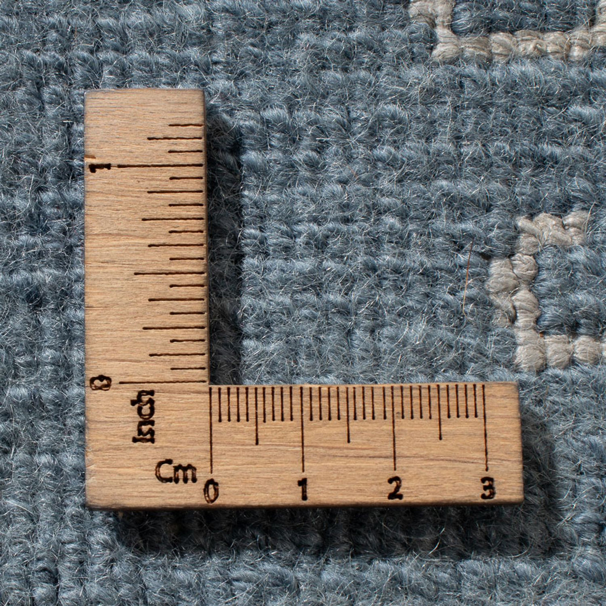 Tapis Népalais - 350 x 240 cm - bleu clair