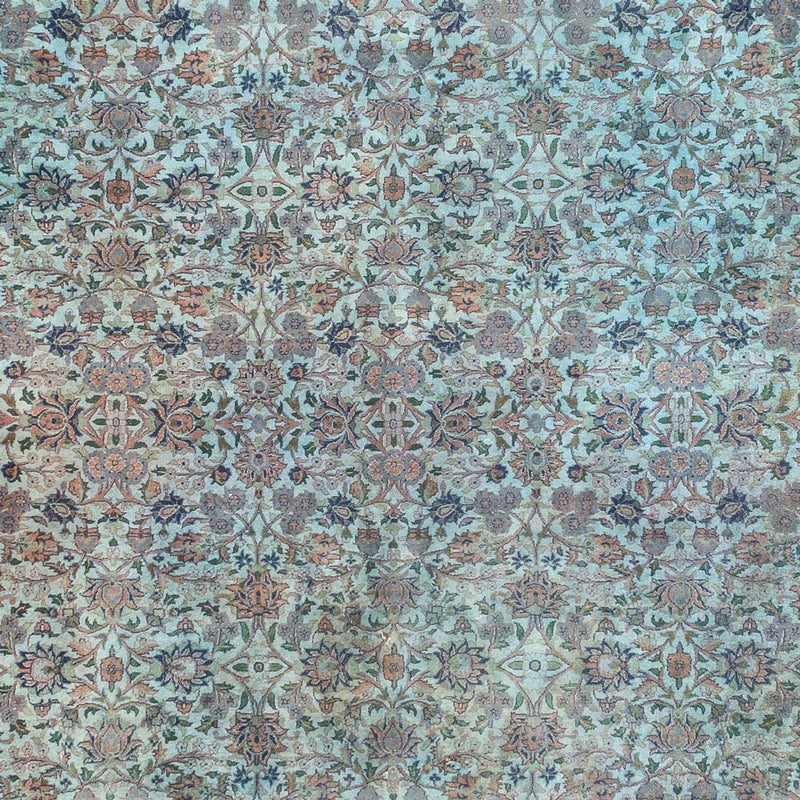 Tapis oriental - 380 x 280 cm - turquoise