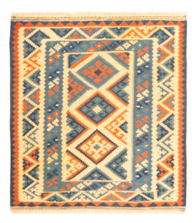 Kilim de Fars 103x103cm - multicolore