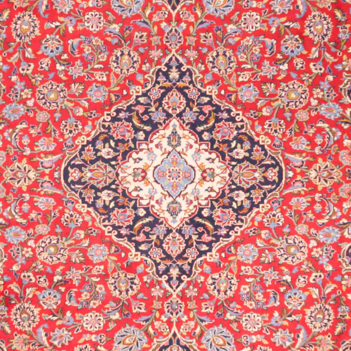 Tapis persan - Keshan - 355 x 265 cm - rouge