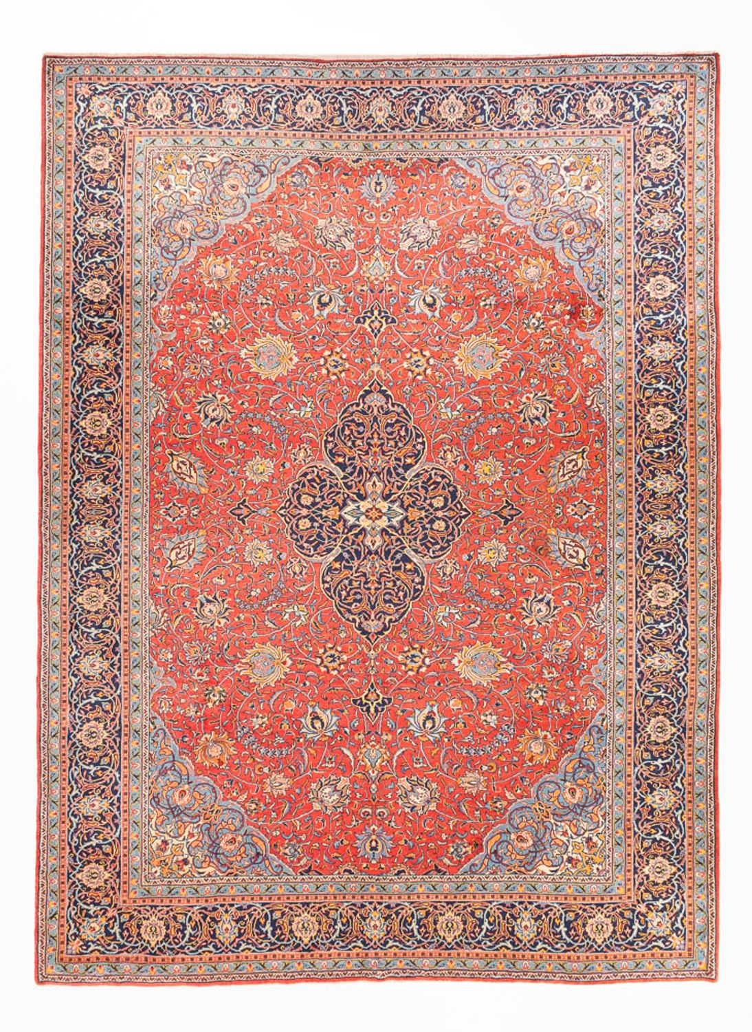 Tapis persan - Classique - 400 x 302 cm - rouge